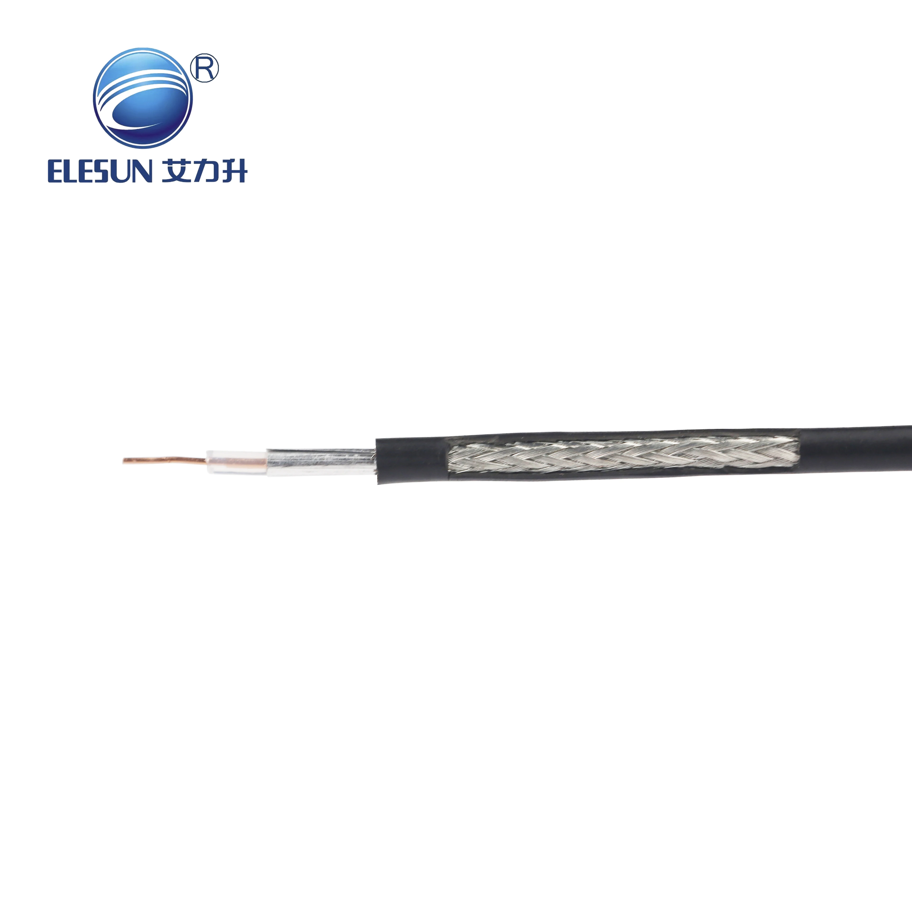 50ohm Alsr100 RF Coaxial Cable with PE Insulation