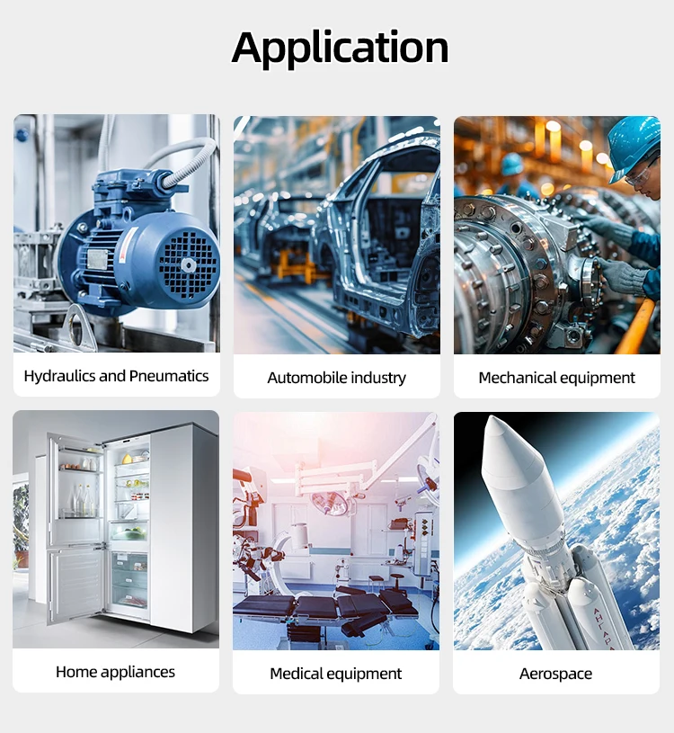 product factory wholesale professional custom high precision durable industrial use various sizes nr nbr epdm silicone rubber o ring moq-5