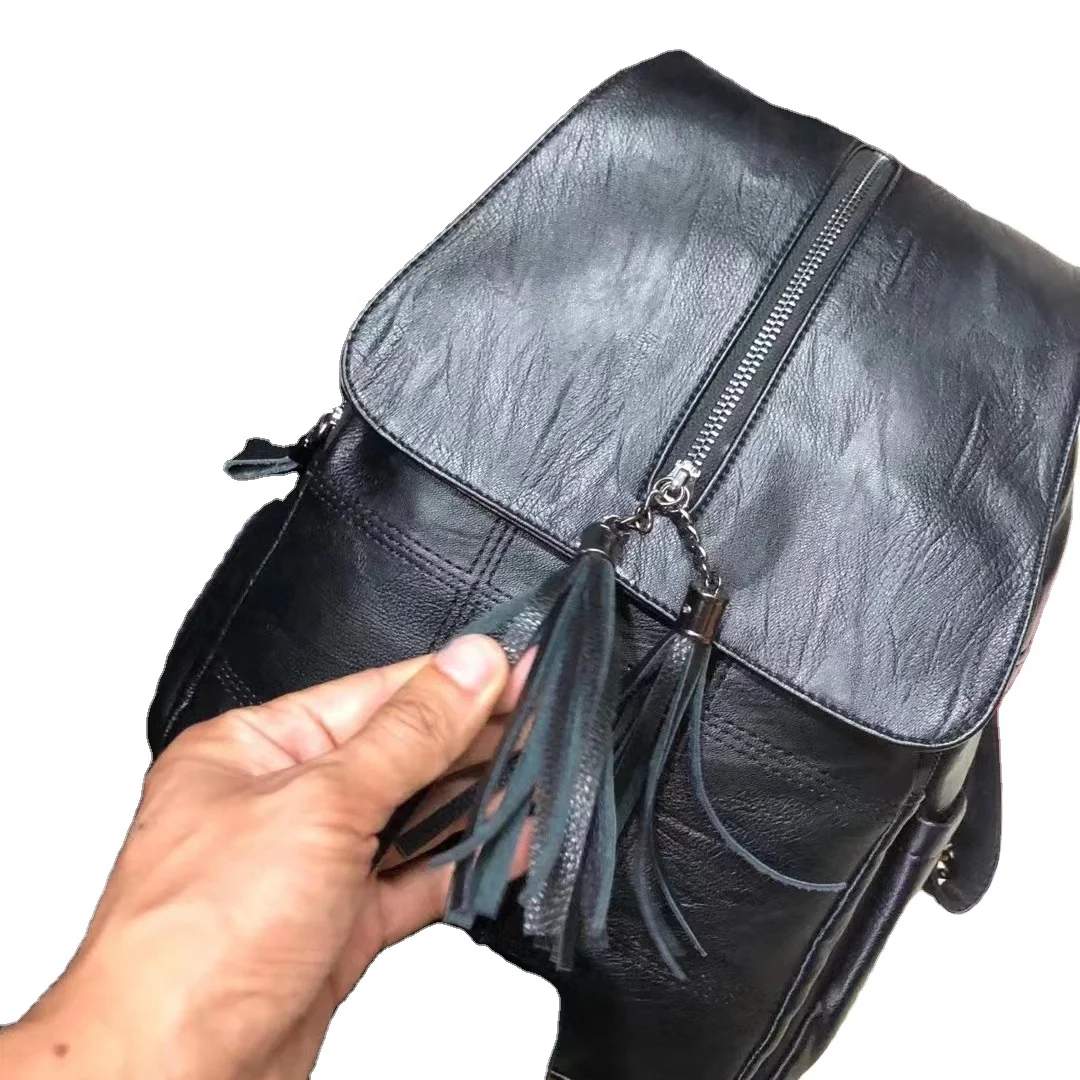 Leather backpack clearance Clearance