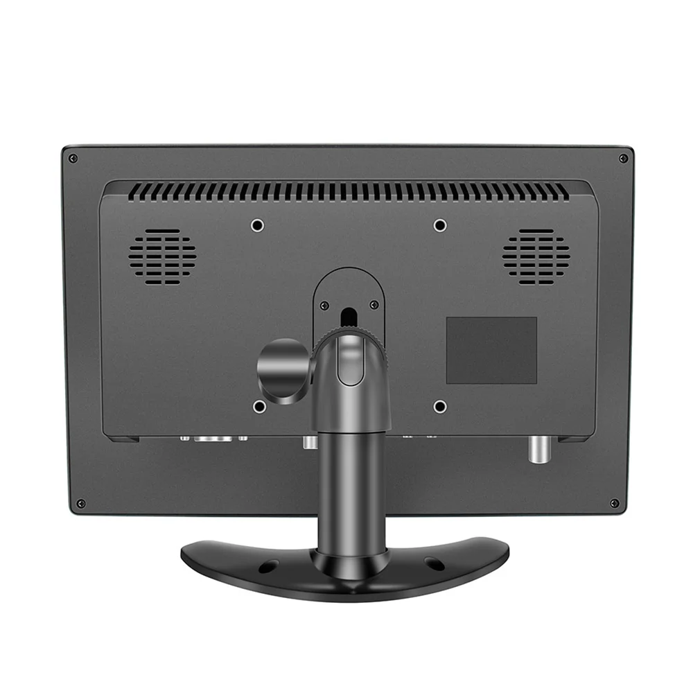 10.1 Inch Widescreen LED TFT LCD Desktop Computer Monitor with Speaker Small Size Capacitive VGA AV Input for Car TV