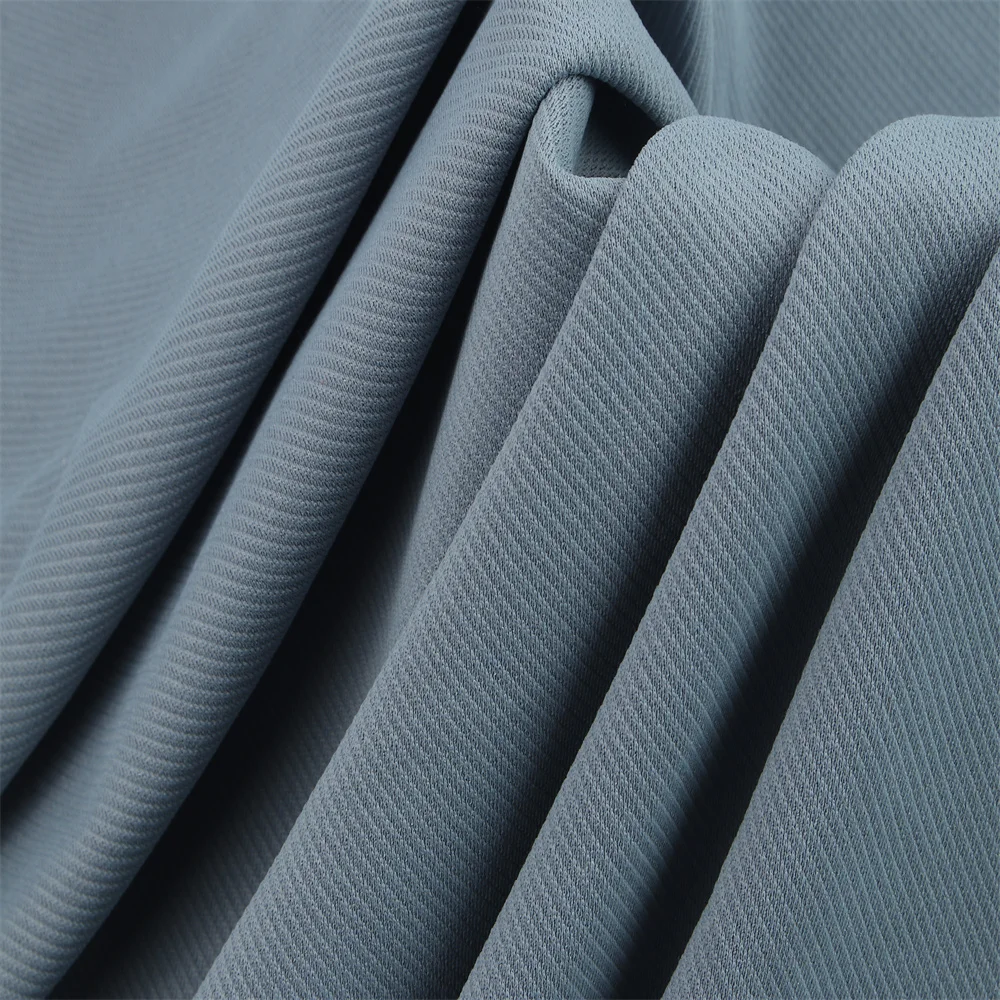 J607 Texture Scuba Fabric 100 Polyester Breathable Warp Sport