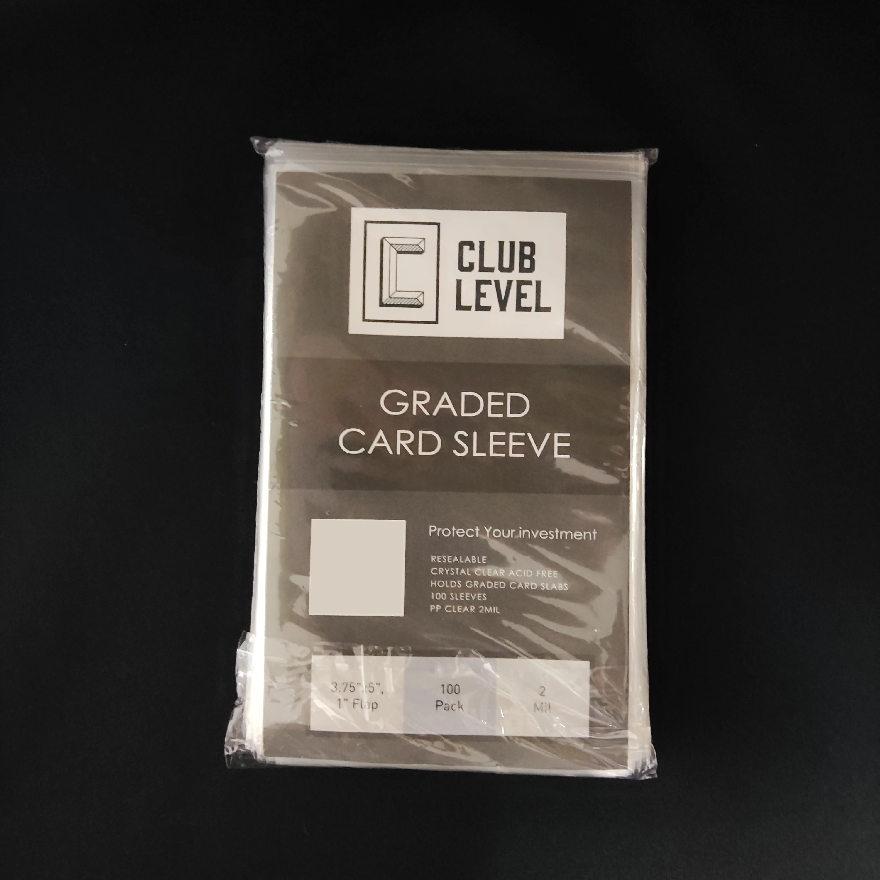 perfect fit graded card sleeves Perfect Fit Superior Fit Innovations Sleeves for PSA Graded Cards/Slab –  BeardyCards main image 1