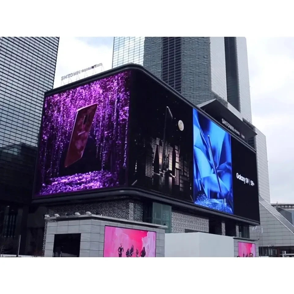 LongRun P5 P10 P8 Full Color Advertising Billboard Panel Smd Outdoor Flexible Led Display Screen