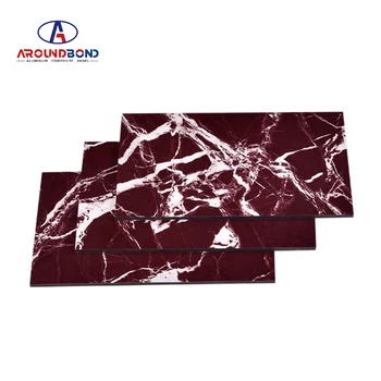 hot sale 1220*2440mm stone marble franite best aluminum composite panel acm high quality