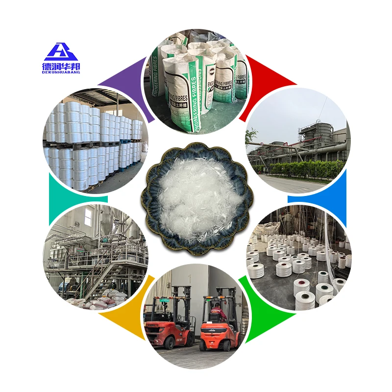 Polypropylene Fiber for Reinforcement Mats Separation Additive Poultry Netting Precast Concrete