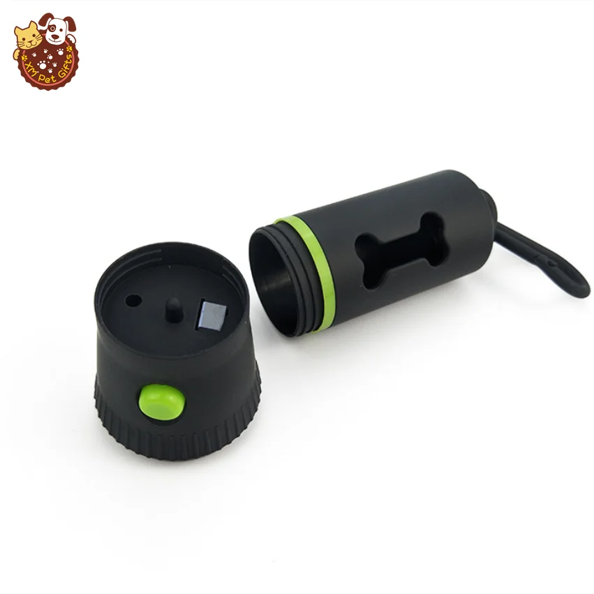 New Design Pet Poop Bag Dispenser With Led Light Buy Premium Bulk Custom Led Flashlight Pp Dog
