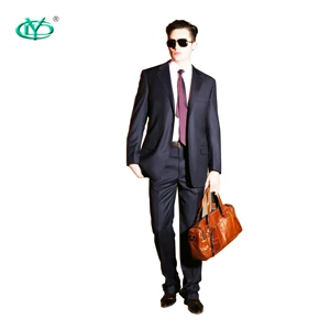 High Quality Custom Wool Cashmere Men Suits 2 Pieces Men's Business Suit