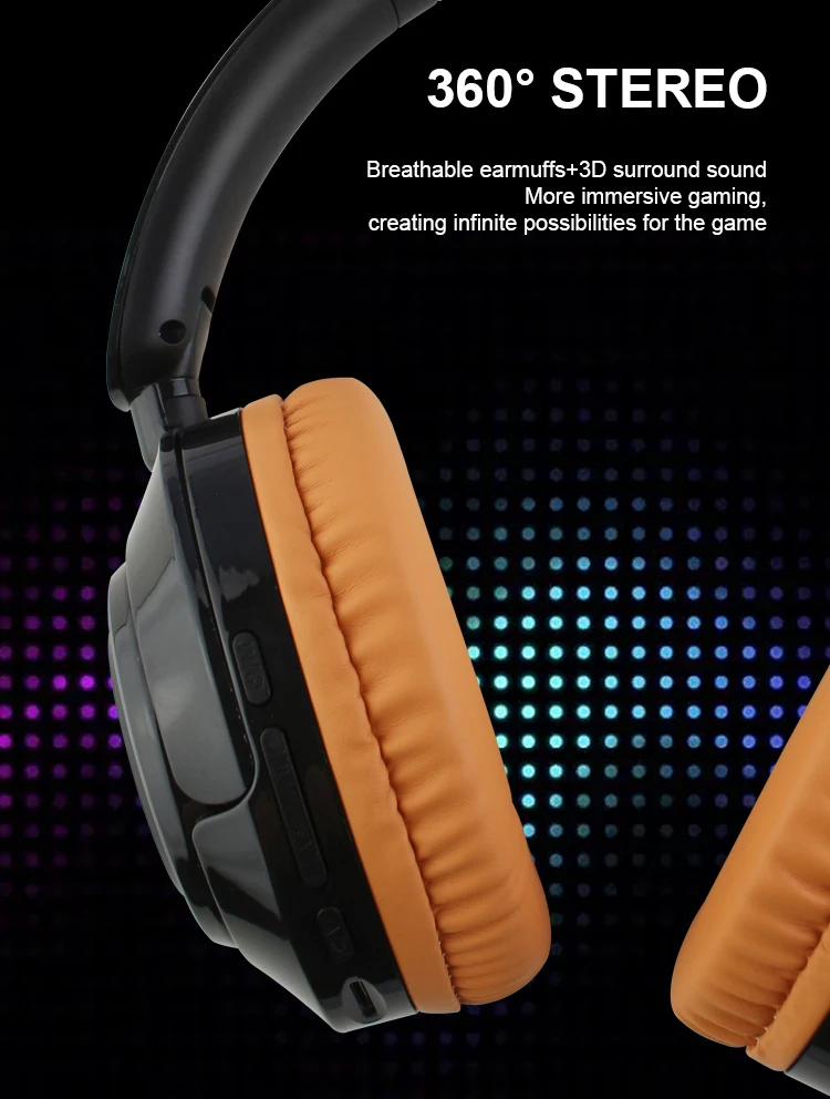 Kisnoli A16 Wireless Gaming Blue Tooth Headset