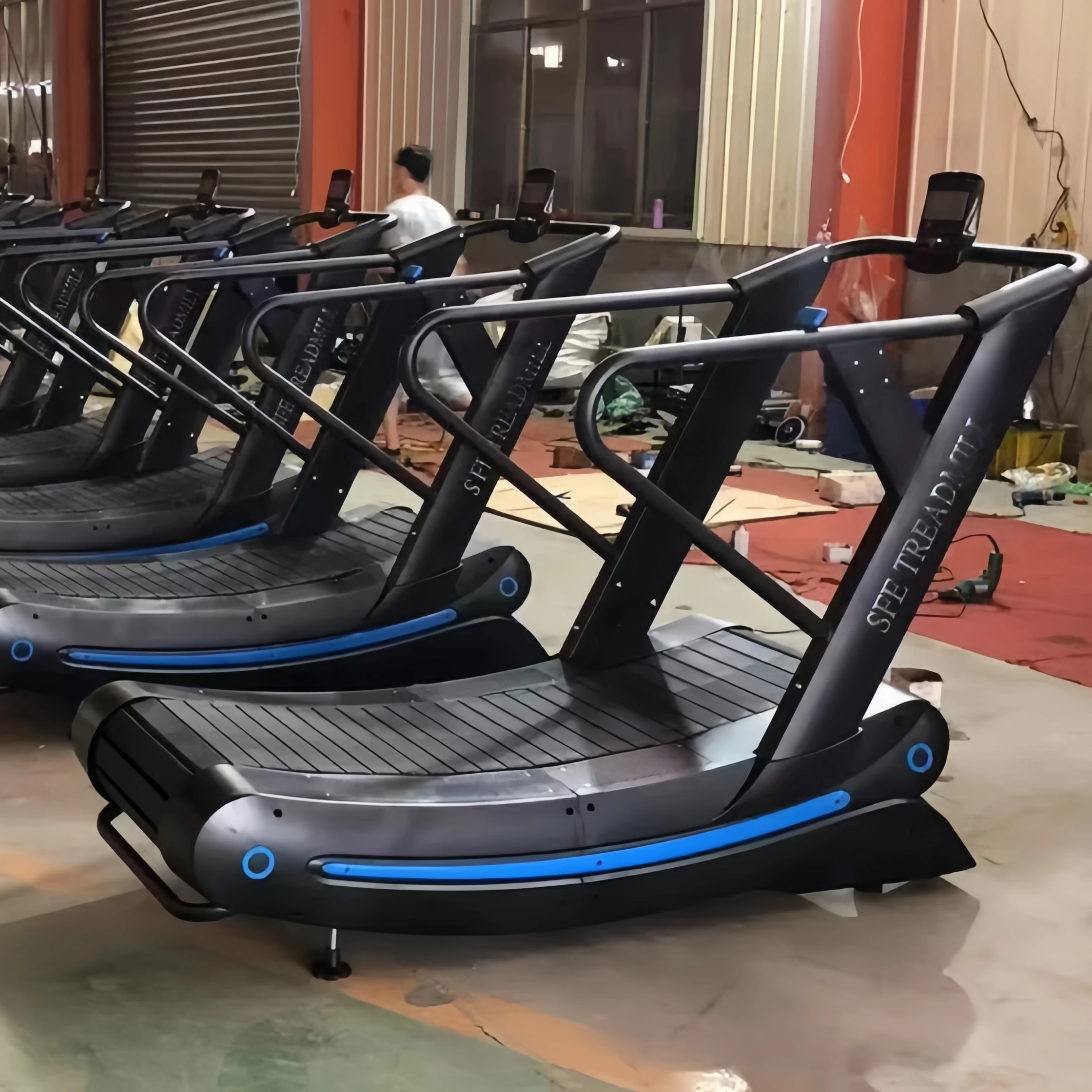 Factory Direct Sale Curved Silent Treadmill Commercial Home Treadmill