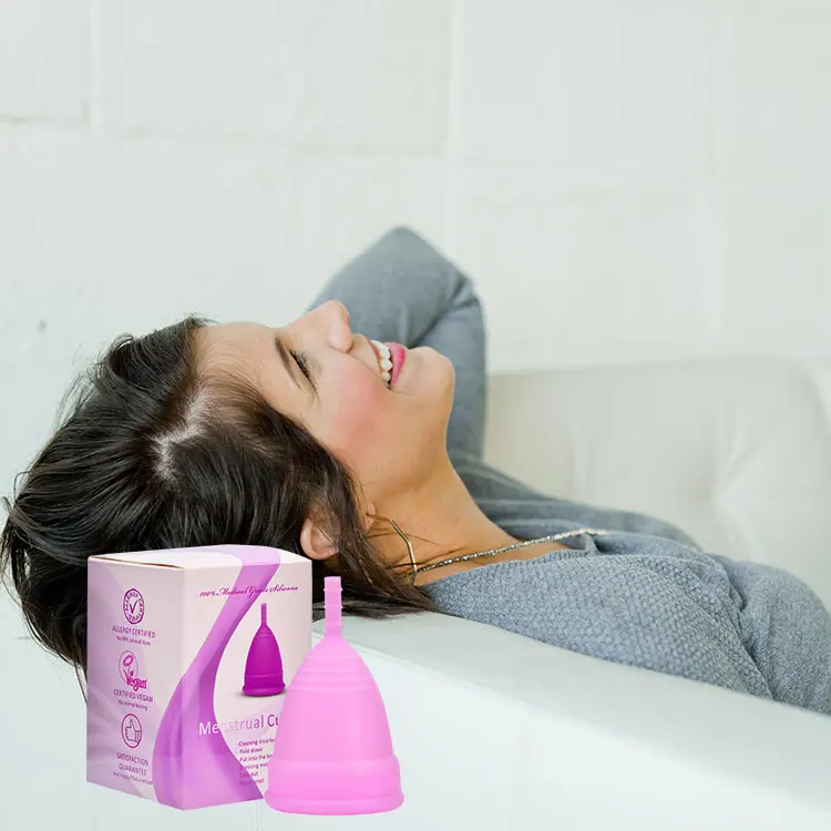 Oem/odm Copa Menstruel Menstrual Cup Steriliser 100 Medical Silicone