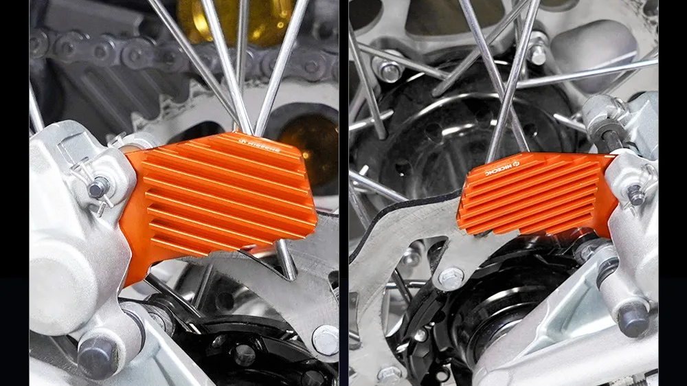 Nicecnc Rear Brake Heat Sink Caliper Cooler For Ktm 125 200 250 450 530