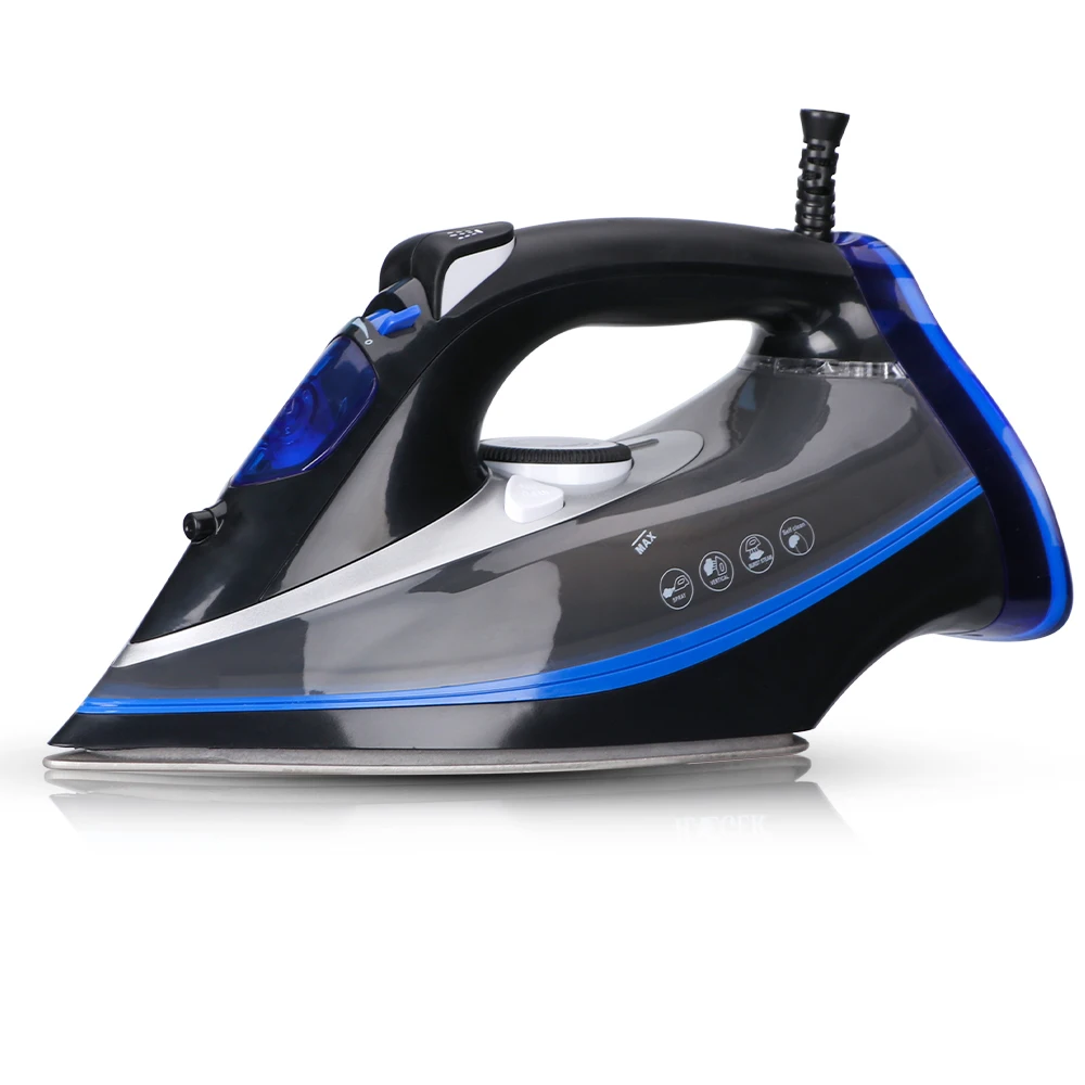 Portable Electric Steam Flat Iron with Tank Self-cleaning