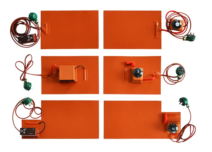 Custom 12v 24v 120v 220v Air Industrial Electric Flexible Heating Pad