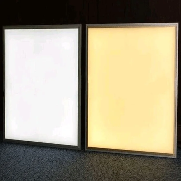 High Brightness School Office Hospital Commercial lighting Customize Size Surface Mounted Back Lit Led Flat Ceiling Panel Light