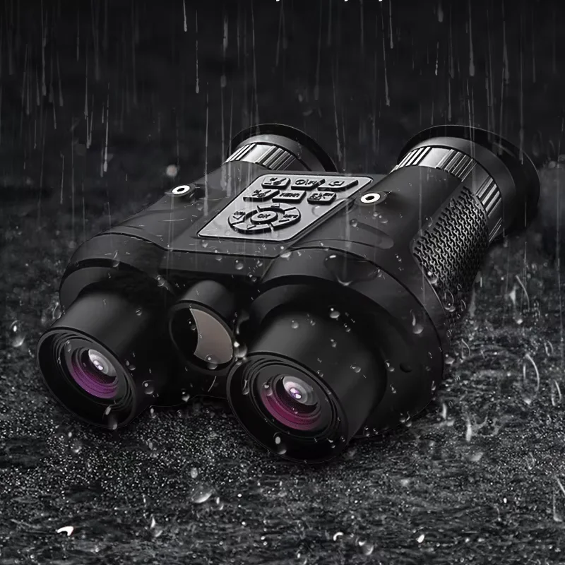 4K HD Waterproof NVG Night Vision Binoculars 1-8x Magnification
