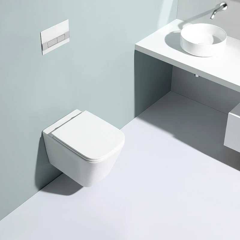 Sustainable ceramic floating toilet