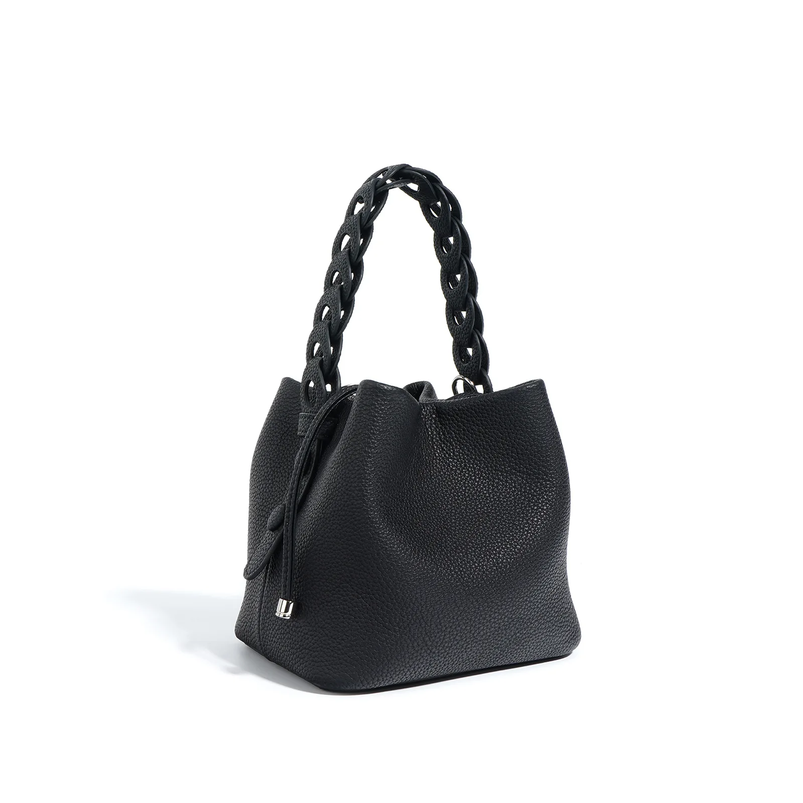 New Versatile Leather One Shoulder Crossbody Elegant Handbag
