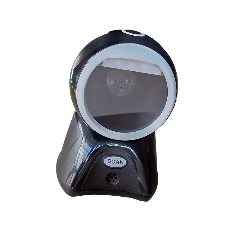 2D Handfree Inversed Datamatrix Bar Code Reader High Resolution Omni Directional Desktop QR Barcode Scanner for Commercial