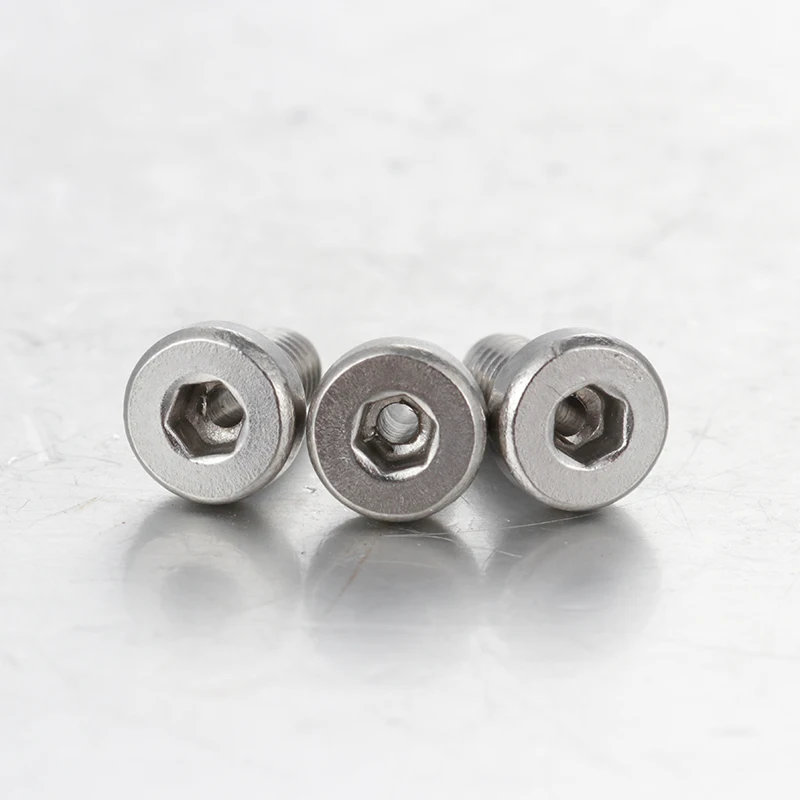 product best quality m4 stainless steel material low head hexagon socket hole screw for architecture-63