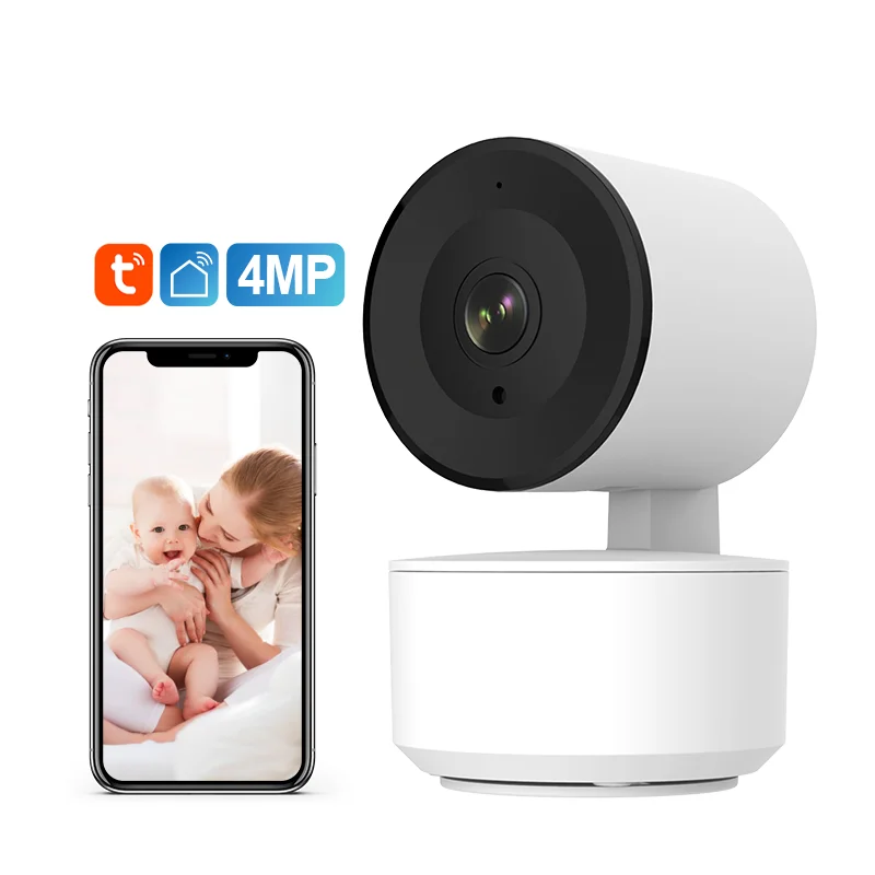 Mini Telecamera WiFi Di Sicurezza Per Interni – Rilevamento Movimento, Visione Notturna, Supporto MicroSD 32 GB Per Monitoraggio Remoto
