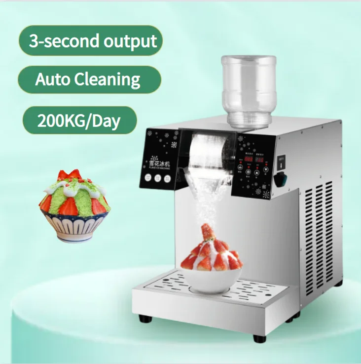 Korean Bingsoo Kakigori Mini Type Edible Noodle Icecream Shaved Snow