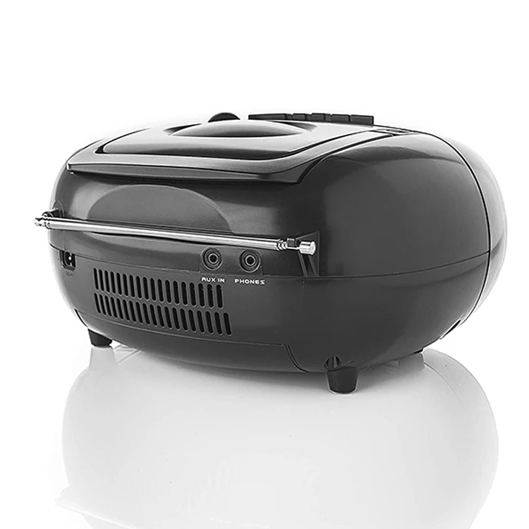Home Portable Stylish Compatible Multi Function DAB+ FM Betriebene Tragbare Cd-Player Solar Powered Cd Player With Speakers