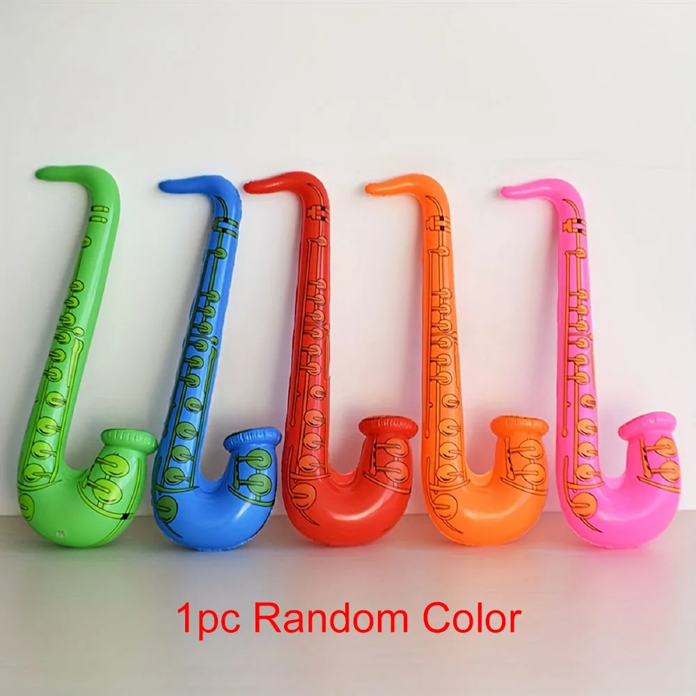 70cm Waterproof Durable 0.15mm PVC Inflatable Saxophone | Wholesale ...
