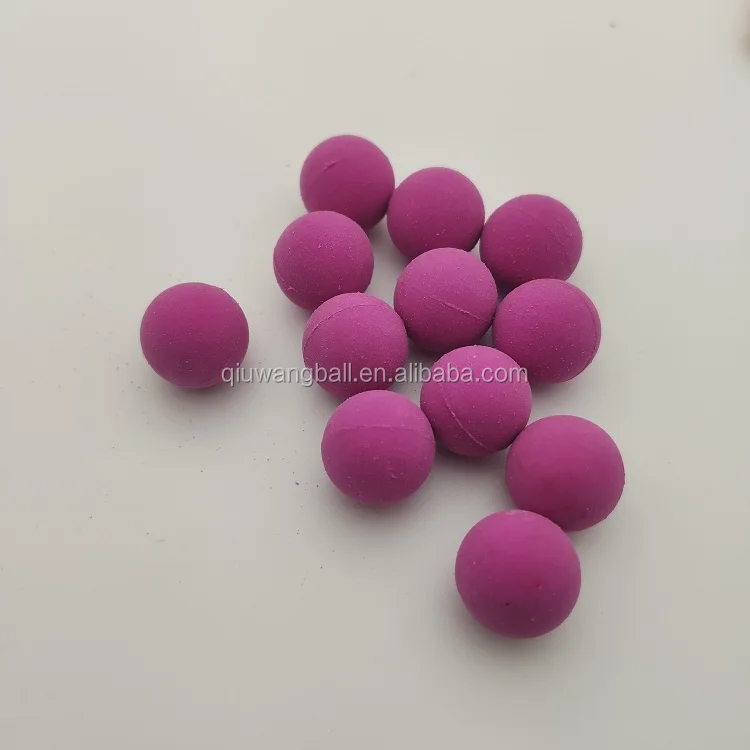 18 mm diameter toy shock absorbers pet food ball silicon rubber ball Trackball