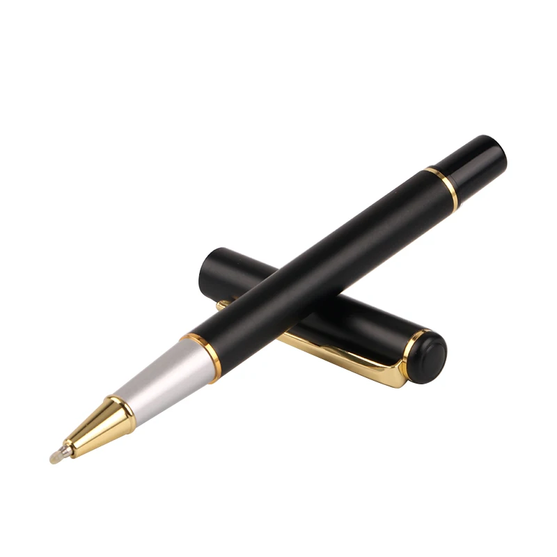 Wholesale and Retail Inexpensive Simplicity Design Hotel Promotion Multicolor Custom Logo Metal Rollerball