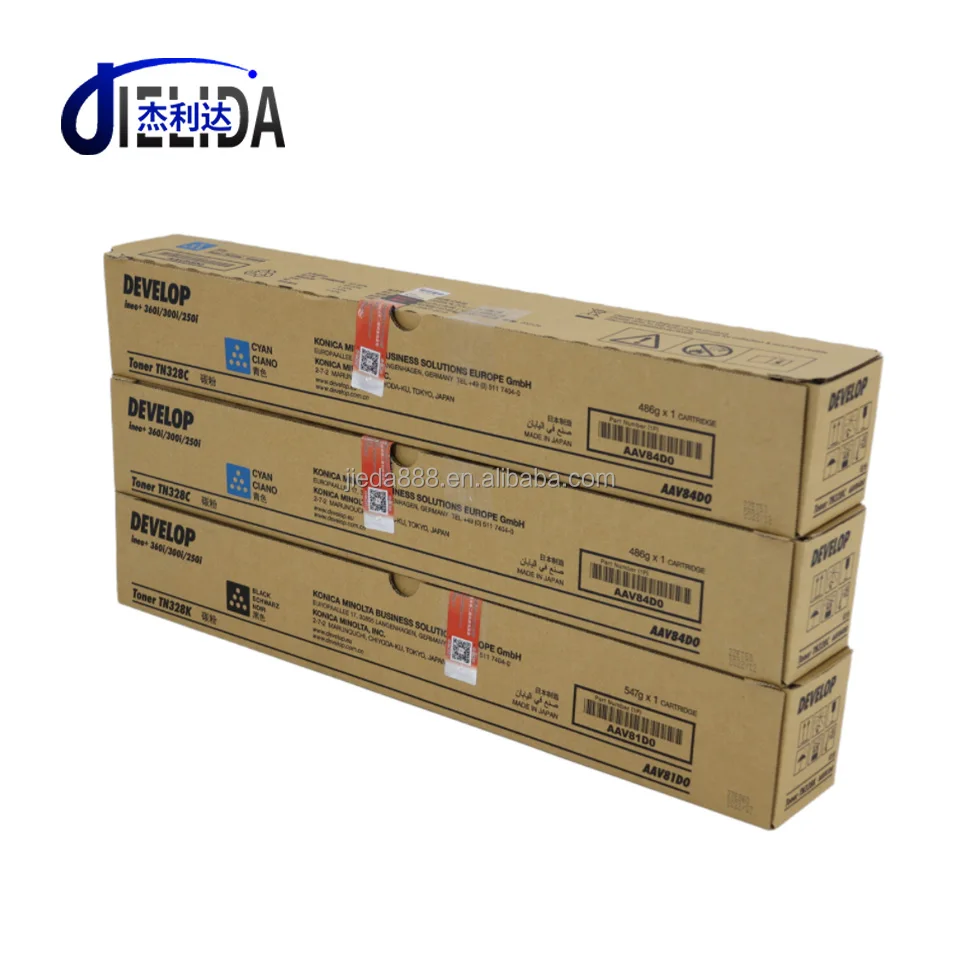 Genuine Develop TN328 CMYK Original Full Toner Cartridge for Ineo+