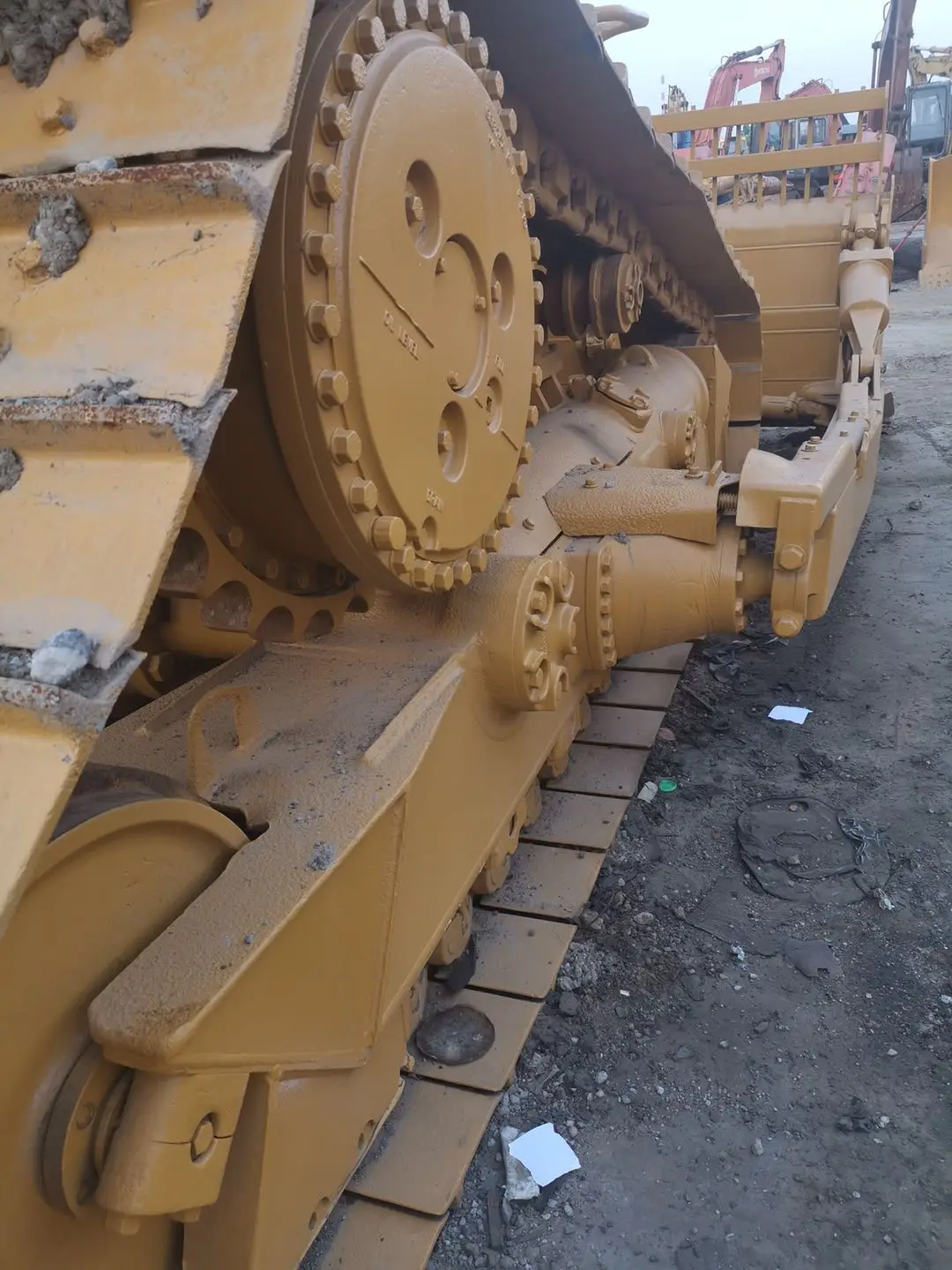 Б/у бульдозеры cat d6r, оригинальные японские б/у Гусеничные бульдозеры cat d6r, бульдозер на продажу