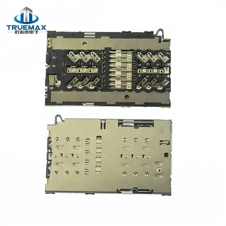 Micro SD Sim Card Tray Socket Slot Adapter Connector Reader for Samsung Galaxy S9 Plus G960 G965 Container Holder Parts