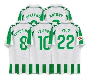 High Quality Custom Real Betis Football Jersey Summer Home Football Shirt Fans Wholesale