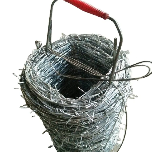 Rouleau Fil Barbelé 16m KARAT - Galvanisé 1.6mm Avec Gants De Protection