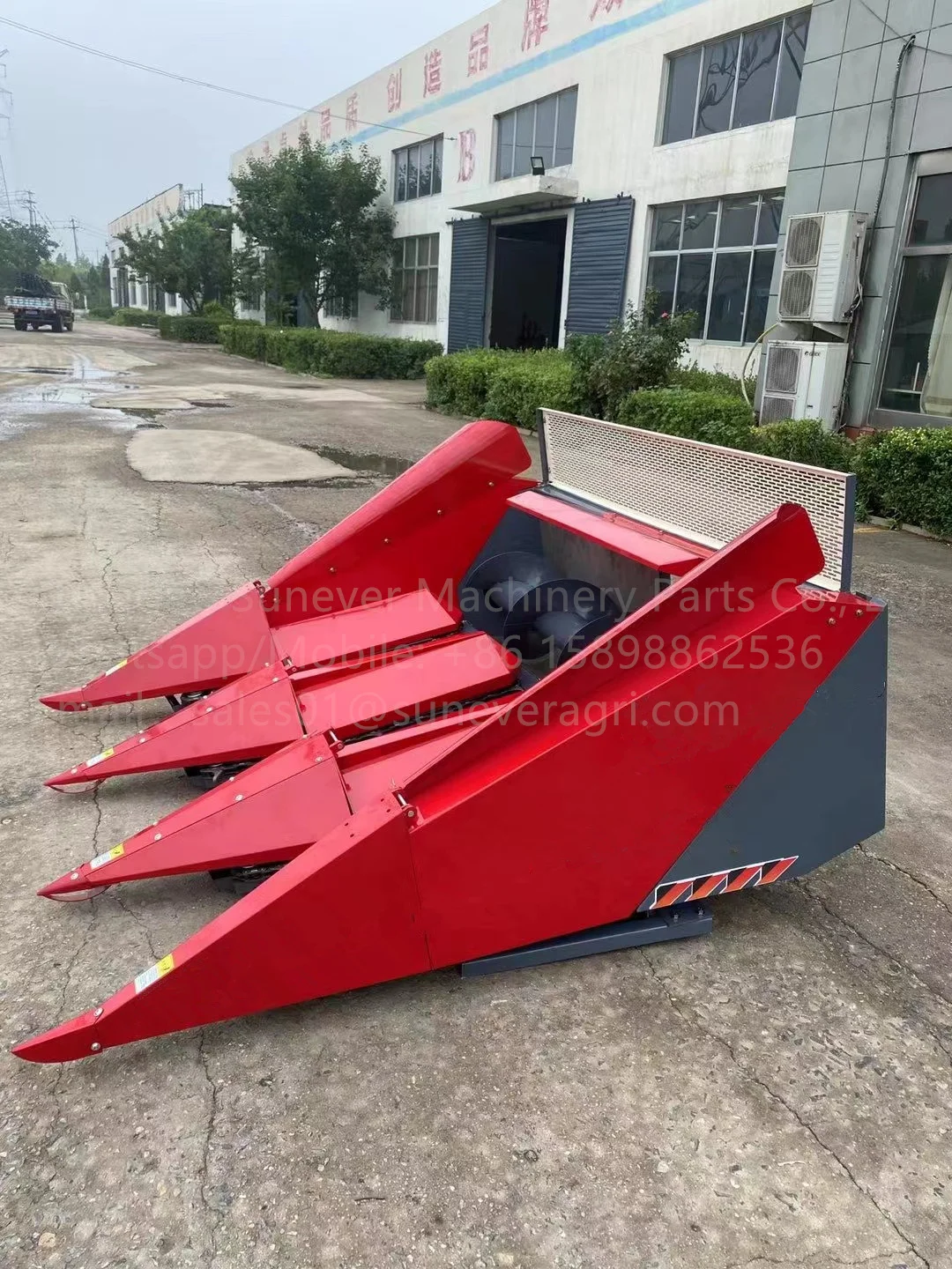Rice Header 3 Rows Harvester Header with Kubota World Lovol Rice Combine Harvester ...