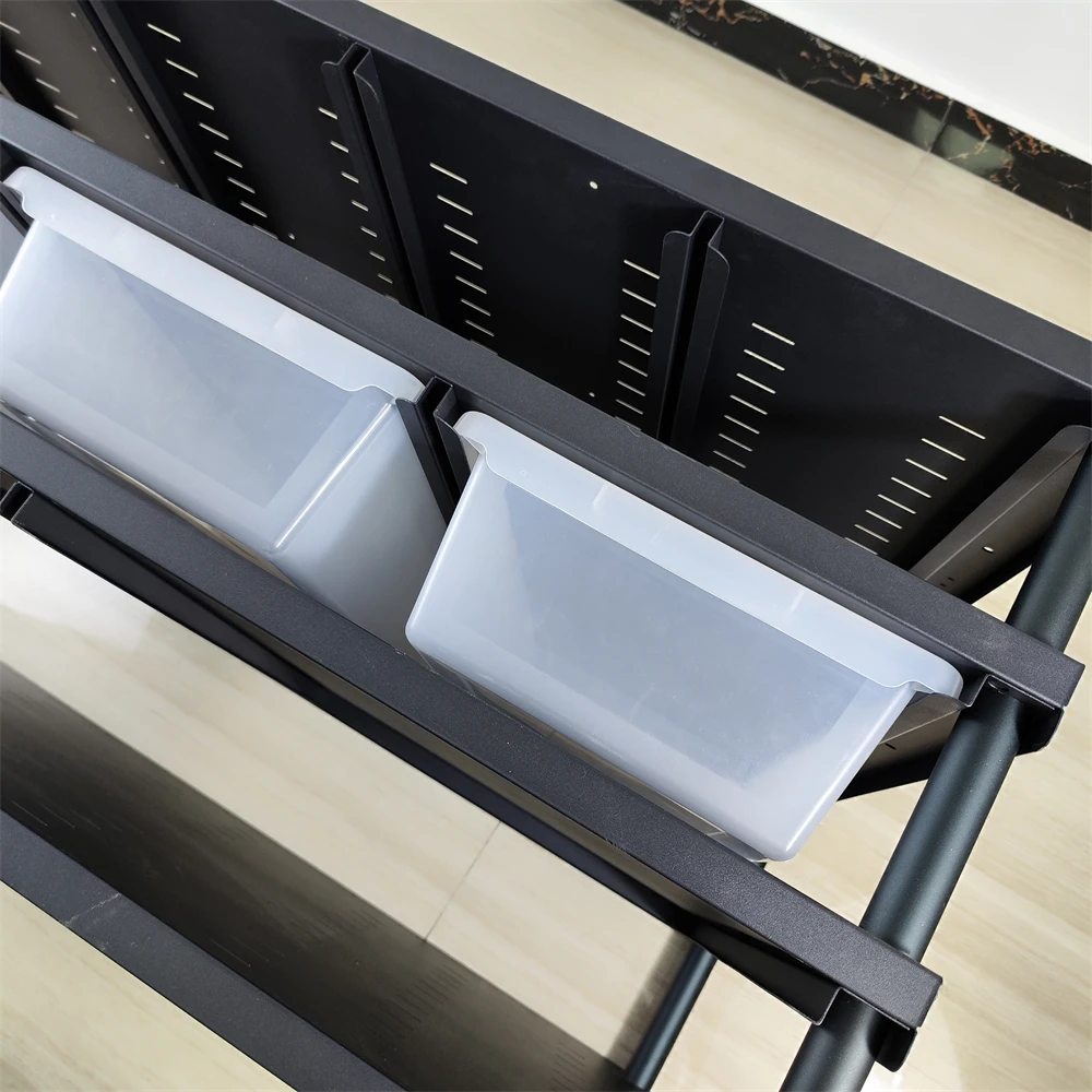 Reptile Plastic Tub Bins Rack Pvc Snake Breeding Cage Rack For Feeding