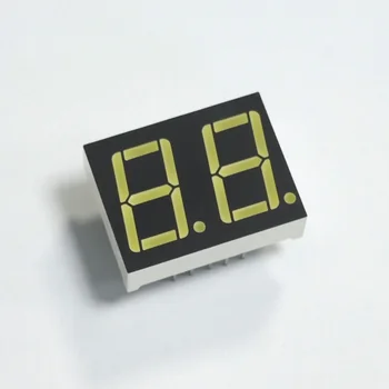 0.56 Inch 2 Digit White Light 7 Segment LED Display Digital Counters Household Appliances With Stable Luminance Long Lifespan