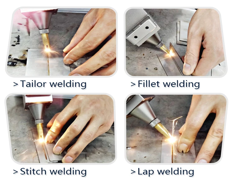 HeroLaser 3000W Handheld Fiber Laser Welding Machine AC220V For Metal