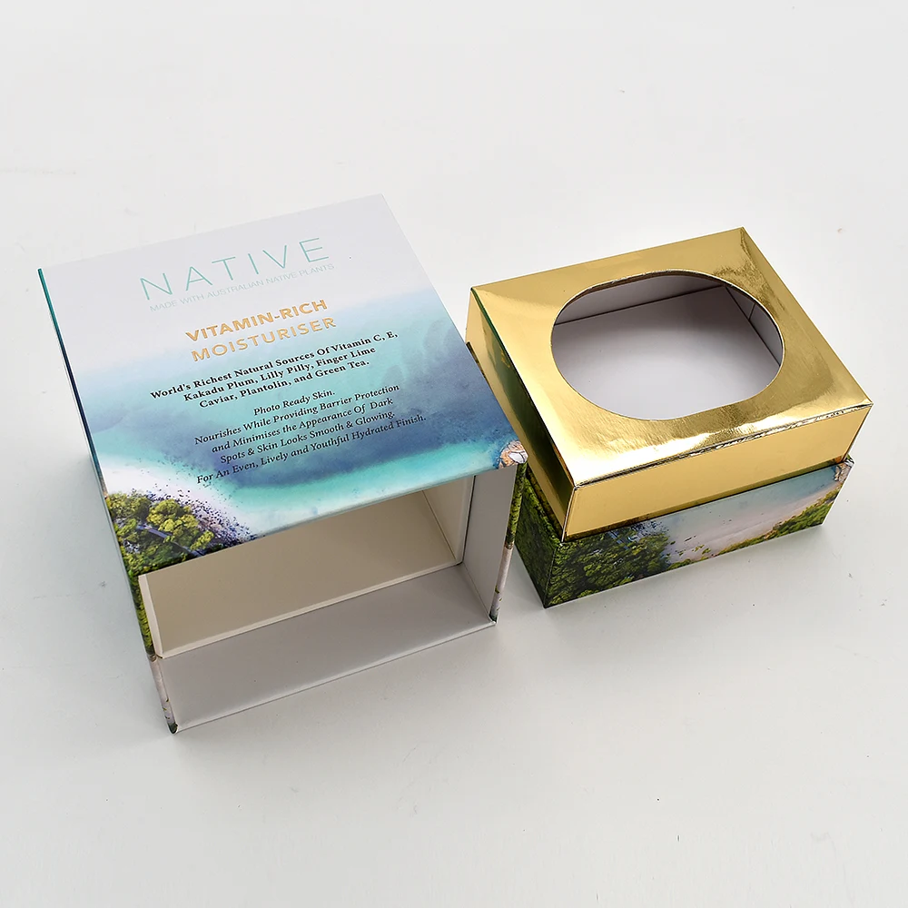 ISO9001 Custom Logo Luxury Cardboard Perfume Display Box Flower-Design Packaging for Cosmetics Paperboard Material Vanishing manufacture