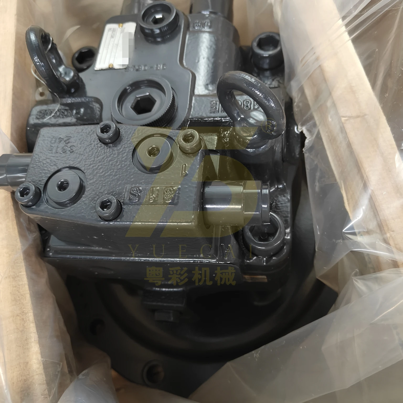 YUE CAI Excavator Parts KBC10160 Swing Motor SH200-8 SH290-5 SH300 SH300-5 SH350-5 Swing Motor M5X180CHB