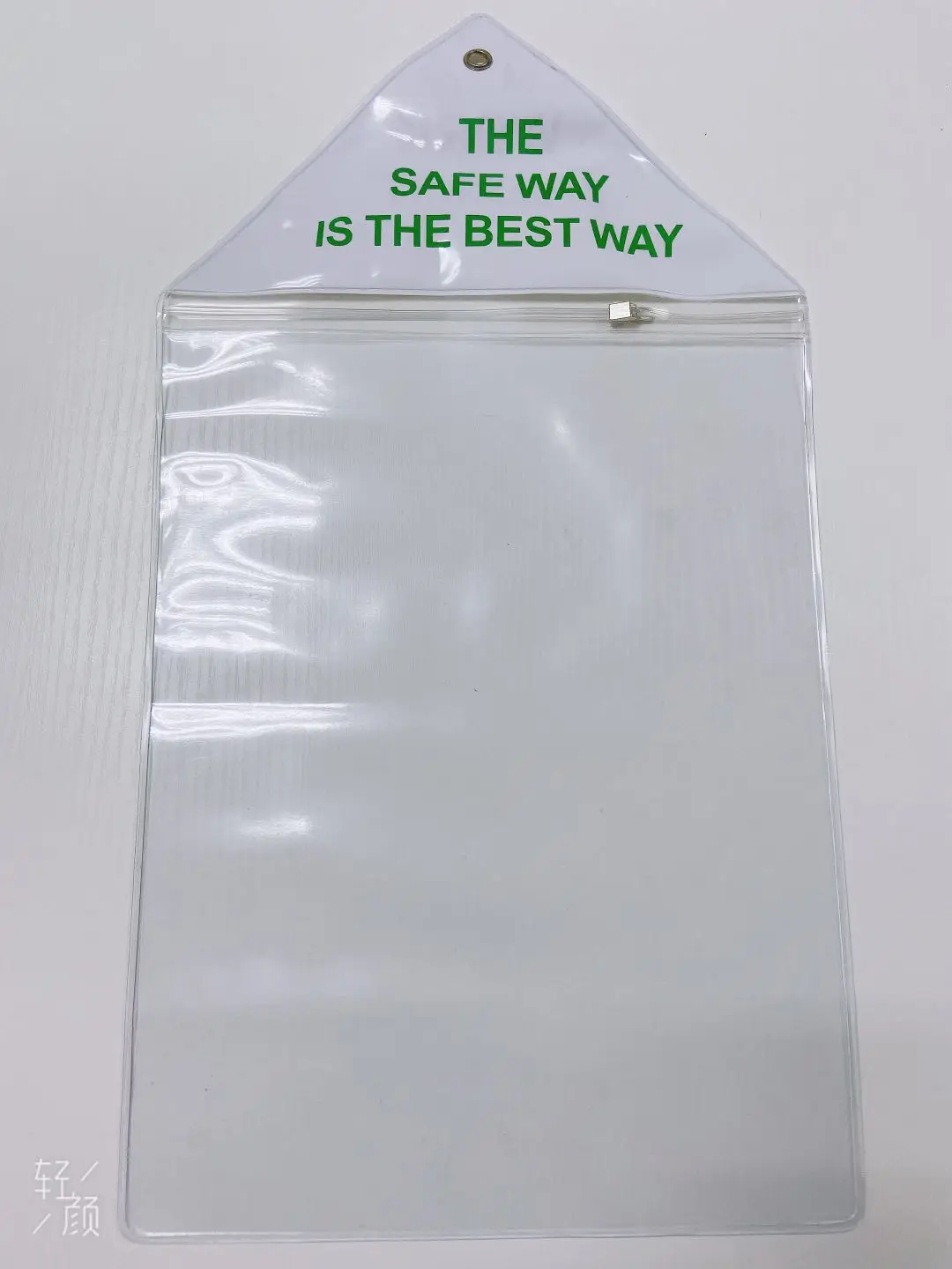 factory-pvc-work-permit-waterproof-document-holder-buy-flexible