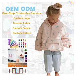 Autumn Thin Fleece Kids Printed Jacket Raincoat Outdoor Waterproof and Windproof Jacket Girls Jackets 6 - 12