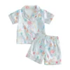 Boys Cupcake Birthday Pajamas Clothes Set