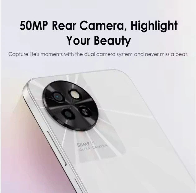 Global Version Itel S23 Smartphone 6.6 Inch HD 90hz High Refresh Rate Phone 50MP Ultra clear Camera Phone