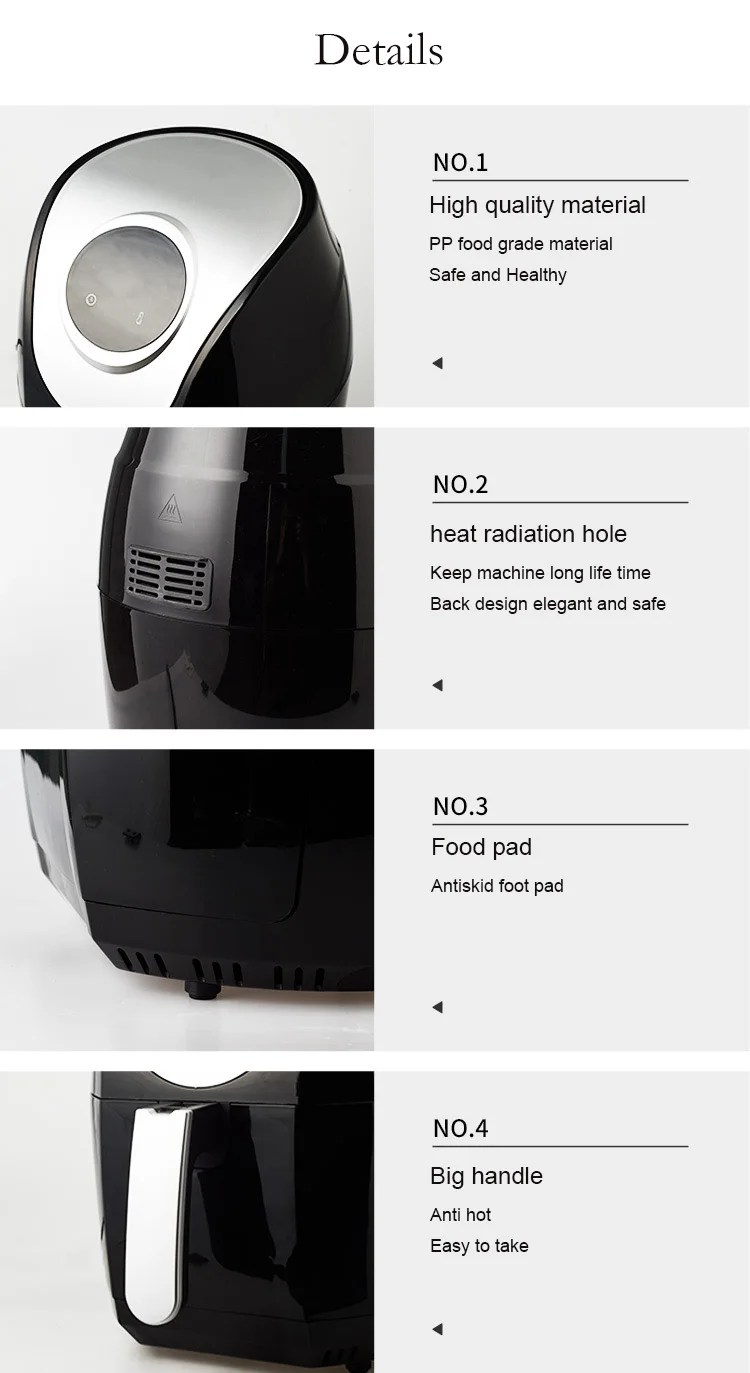 European Patented Multiple Functional 220V Power air Fryer Oven