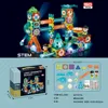 light-up marble run blocks-150 pieces