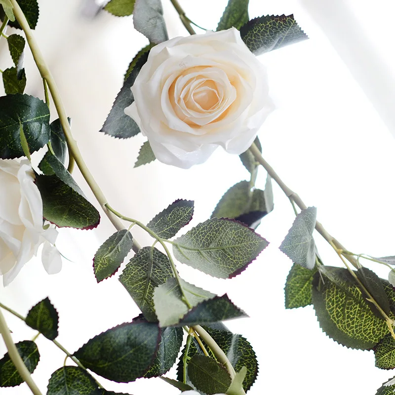 Artificial Rose Silk Flower Ceiling Upgraded Silk Hanging Flower Wedding Decor