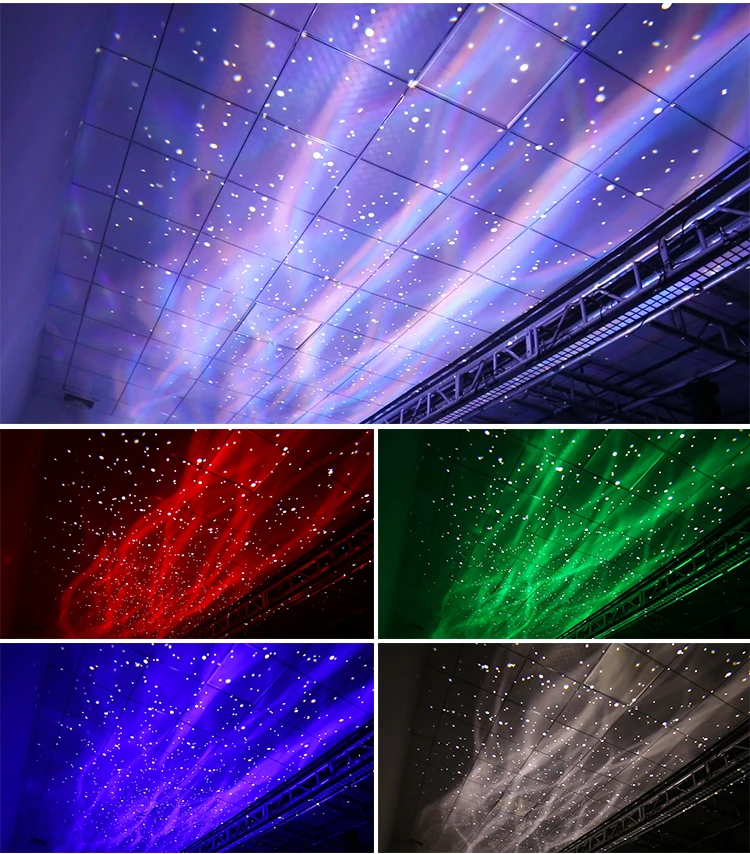 IP65 LED Water Wave Effect+Firefly Projection Lamp Laser Light Star Light Projector