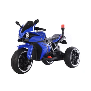 Unisex Children's Motorcycle Toy Car Battery-Powered Kids Ride-on with Sound Light for Ages 5 to 7 Years Made of Durable Plastic