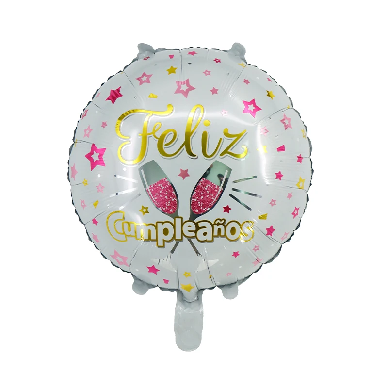 18 Cumple Con Velas Gellibean Balloon - Non Foil Balloons